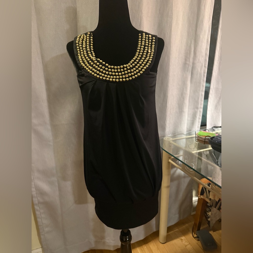 VENUS Black Mini Dress